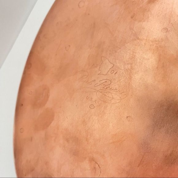 Paul Revere 1801 Copper pan - Picture 4 of 9